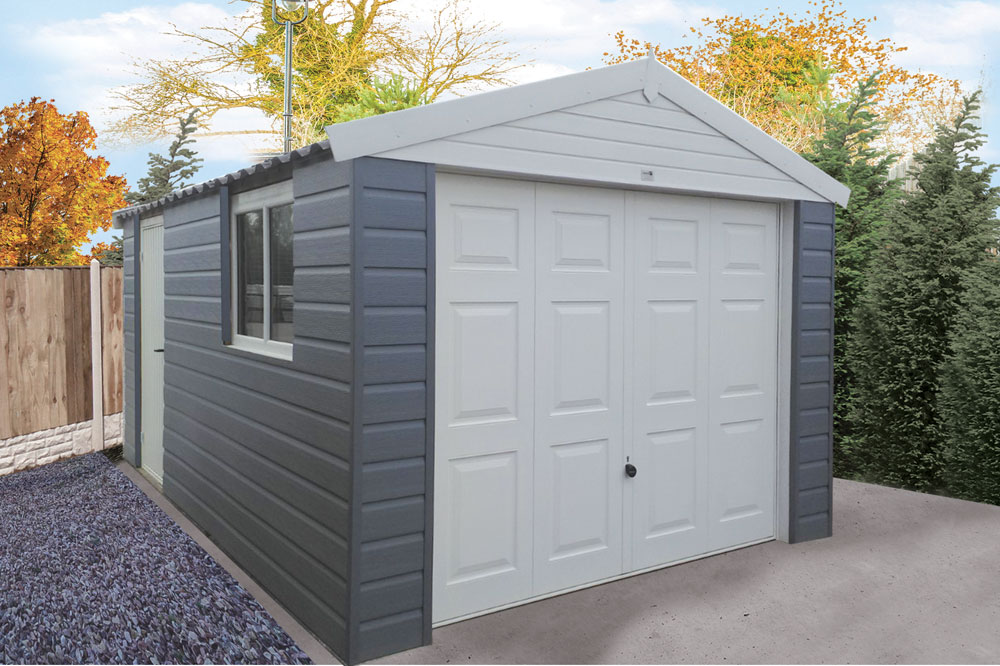 plank garage