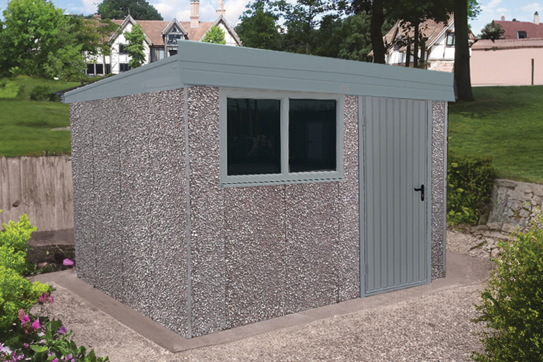 Shed Agate Grey PVC Finish